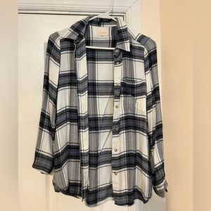 Melloday flannel top